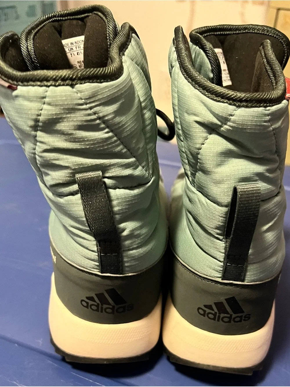 sage green adidas Terrex Choleah Padded Climaproof women's winter boots